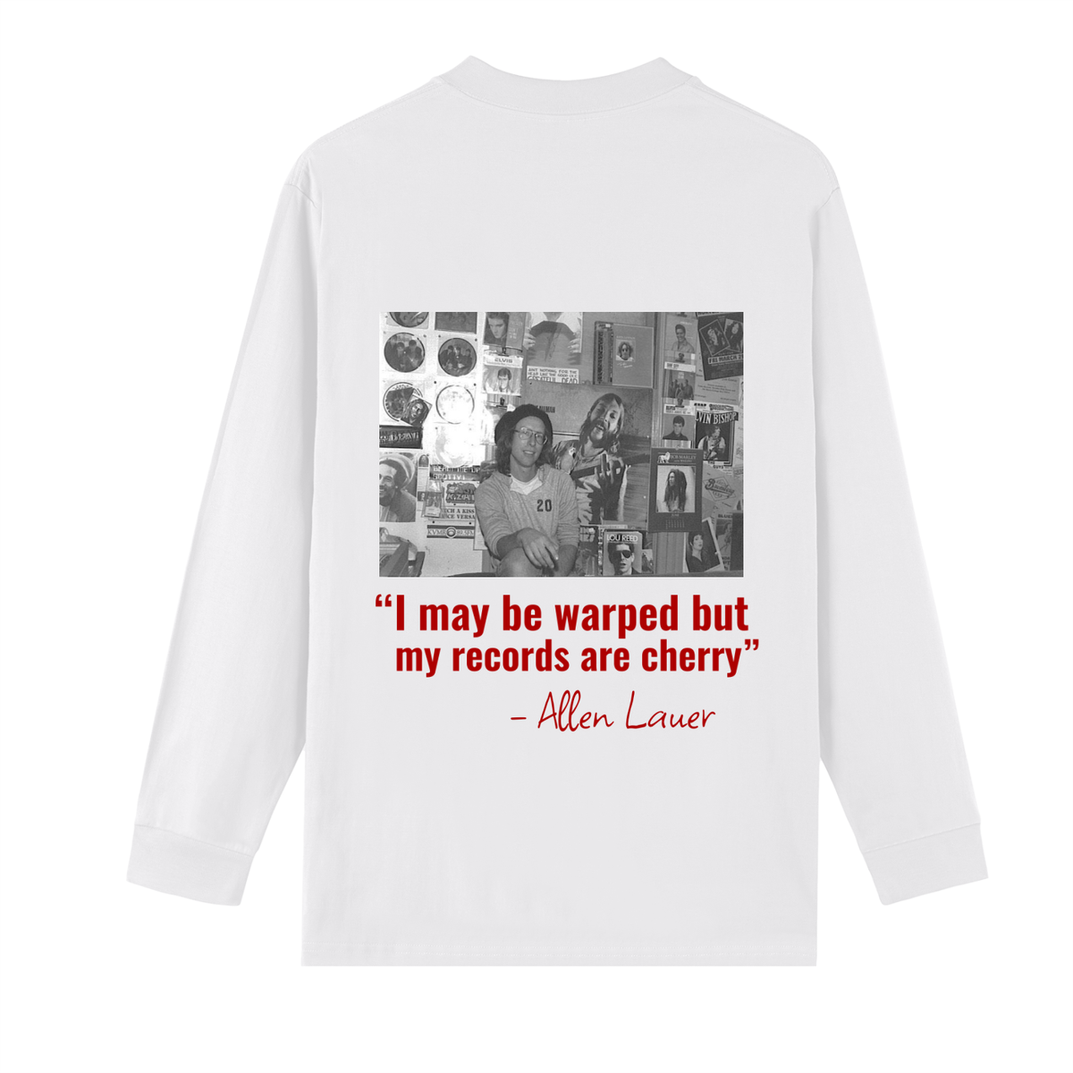 Cherry Records- Allen Lauer LTD Edition Long sleeve