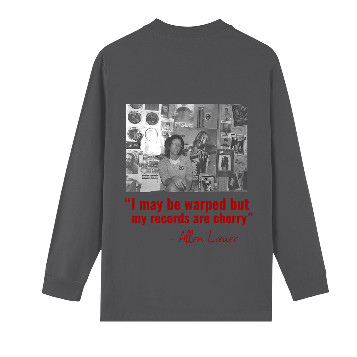 Cherry Records- Allen Lauer LTD Edition Long sleeve