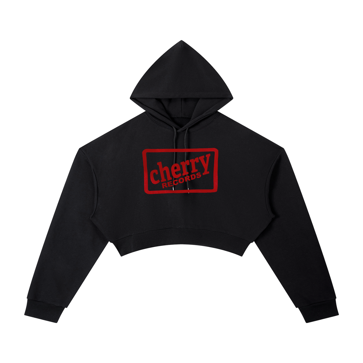 Women's Cherry Cropped Hoodie