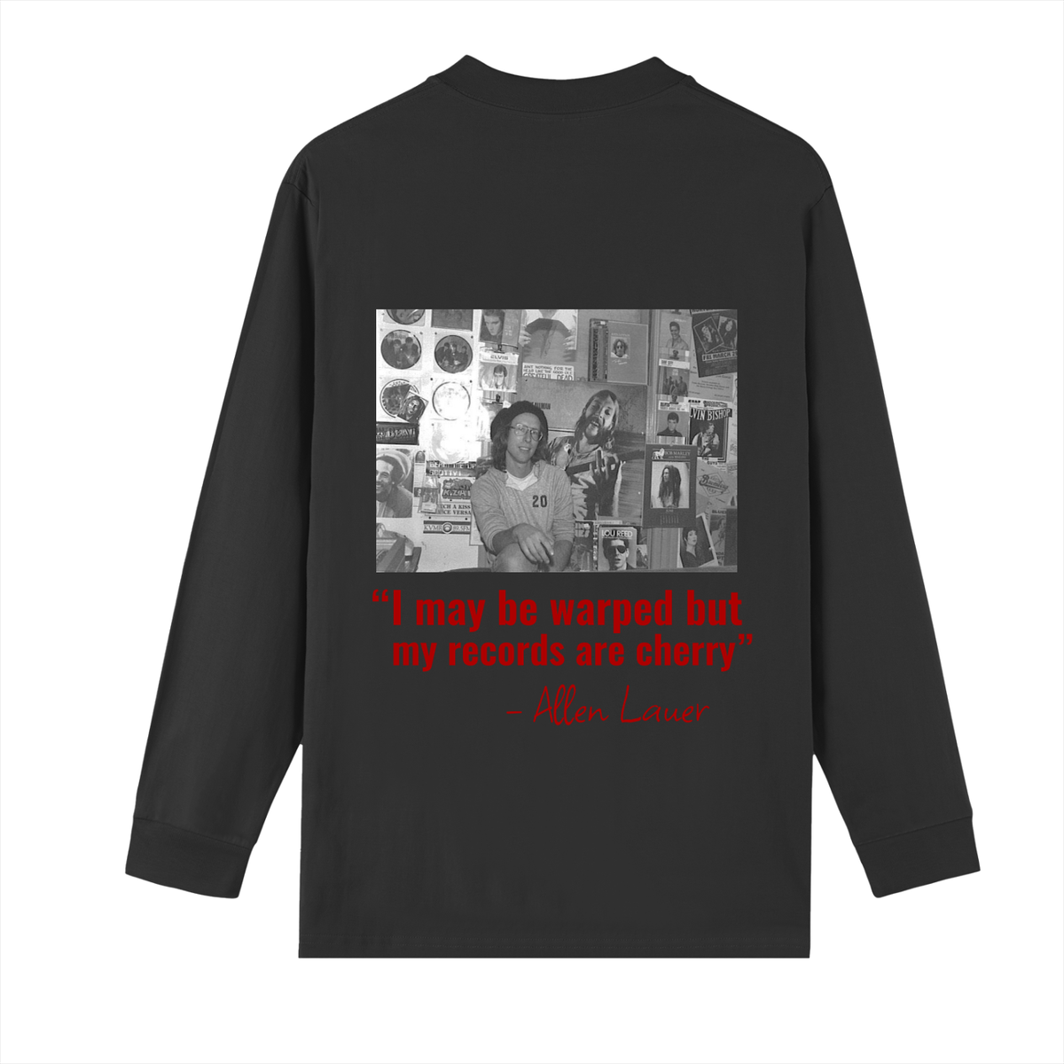 Cherry Records- Allen Lauer LTD Edition Long sleeve